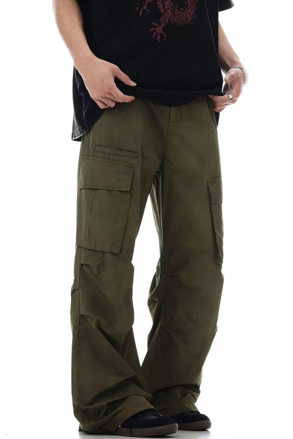 Men's Relaxed Fit Cargo Pants, image 3
