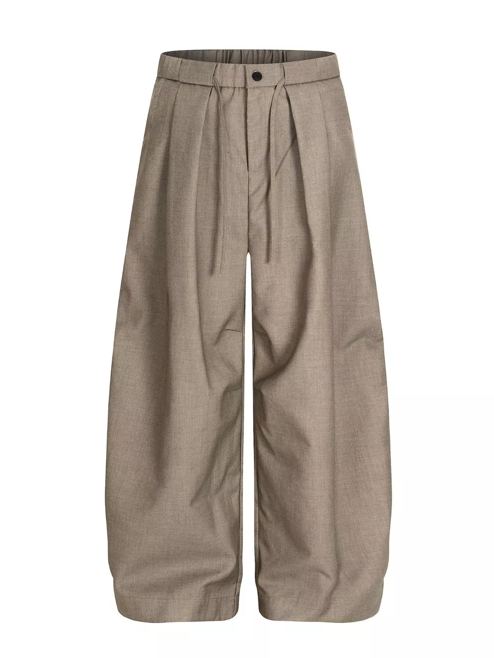 Men's Wide Leg Pleated Pants