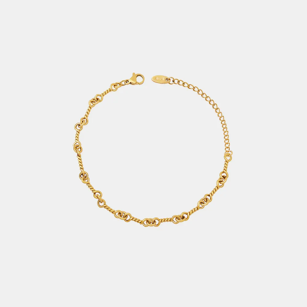 Titanium Steel Link Chain Bracelet, image 2