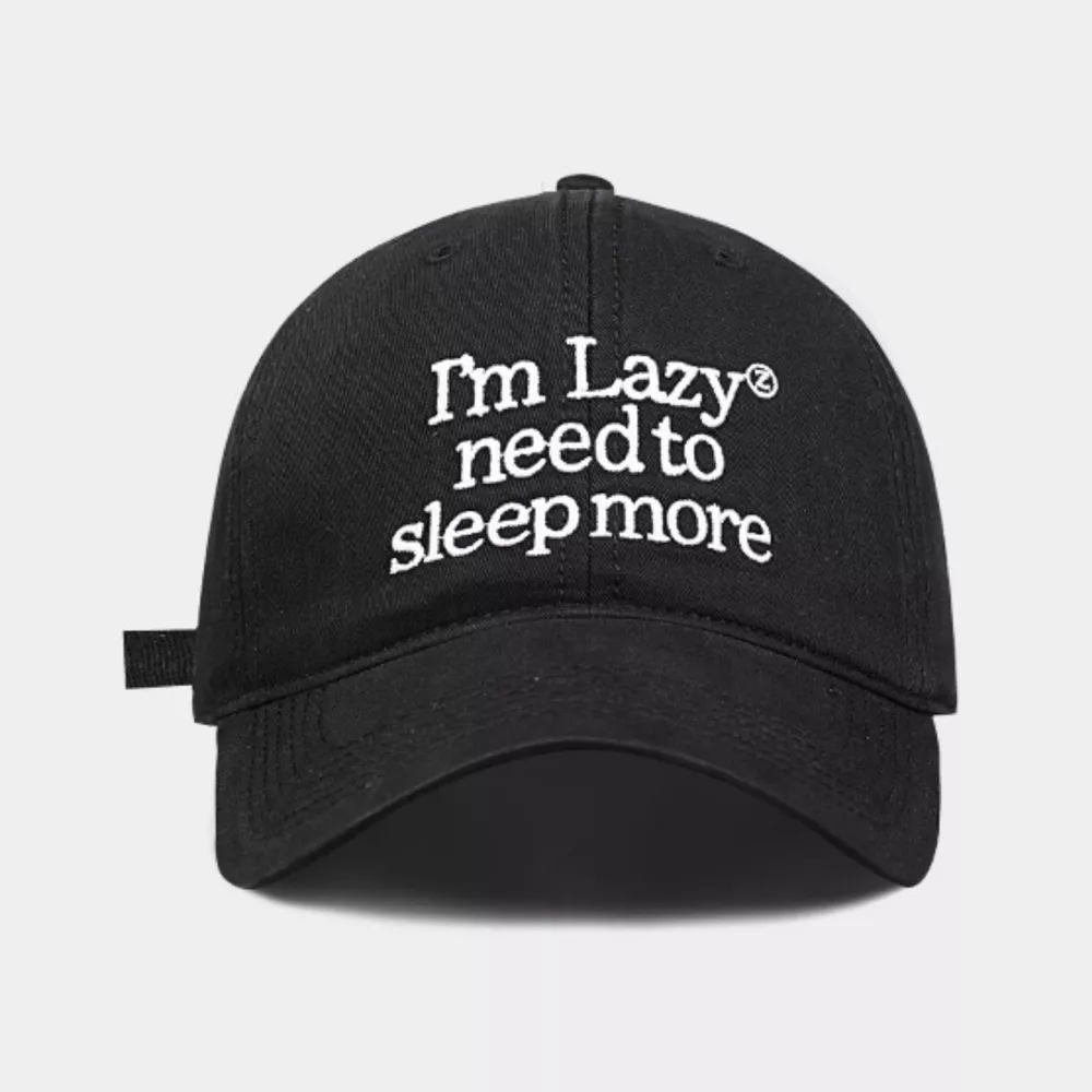 Embroidered Slogan Baseball Cap, image 4