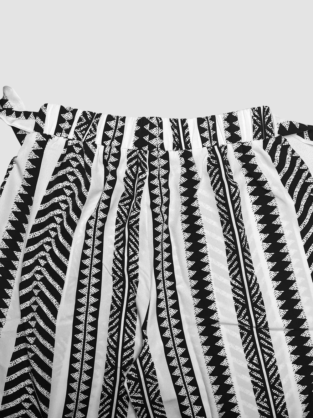 Boho Print Wide Leg Pants, image 5