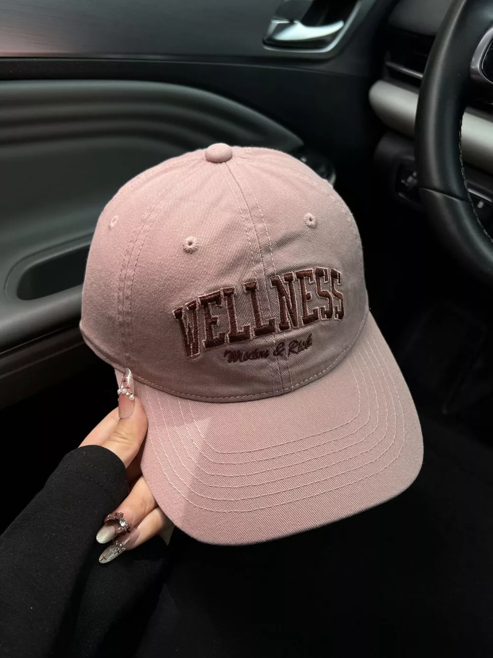 Embroidered Letter Baseball Cap, image 6