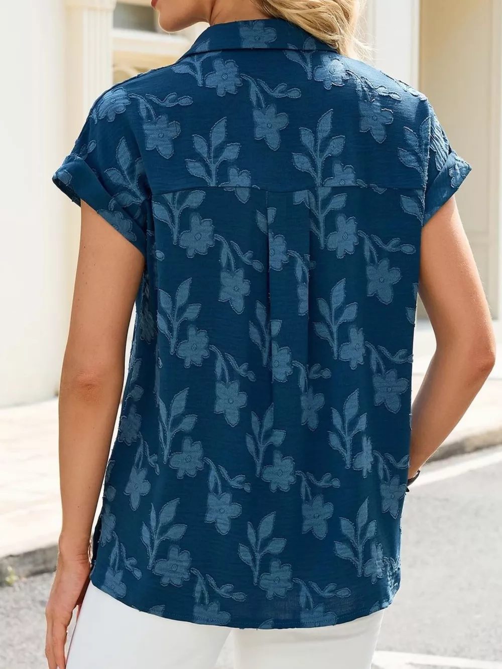 Short Sleeve Button-Down Shirt, image 11