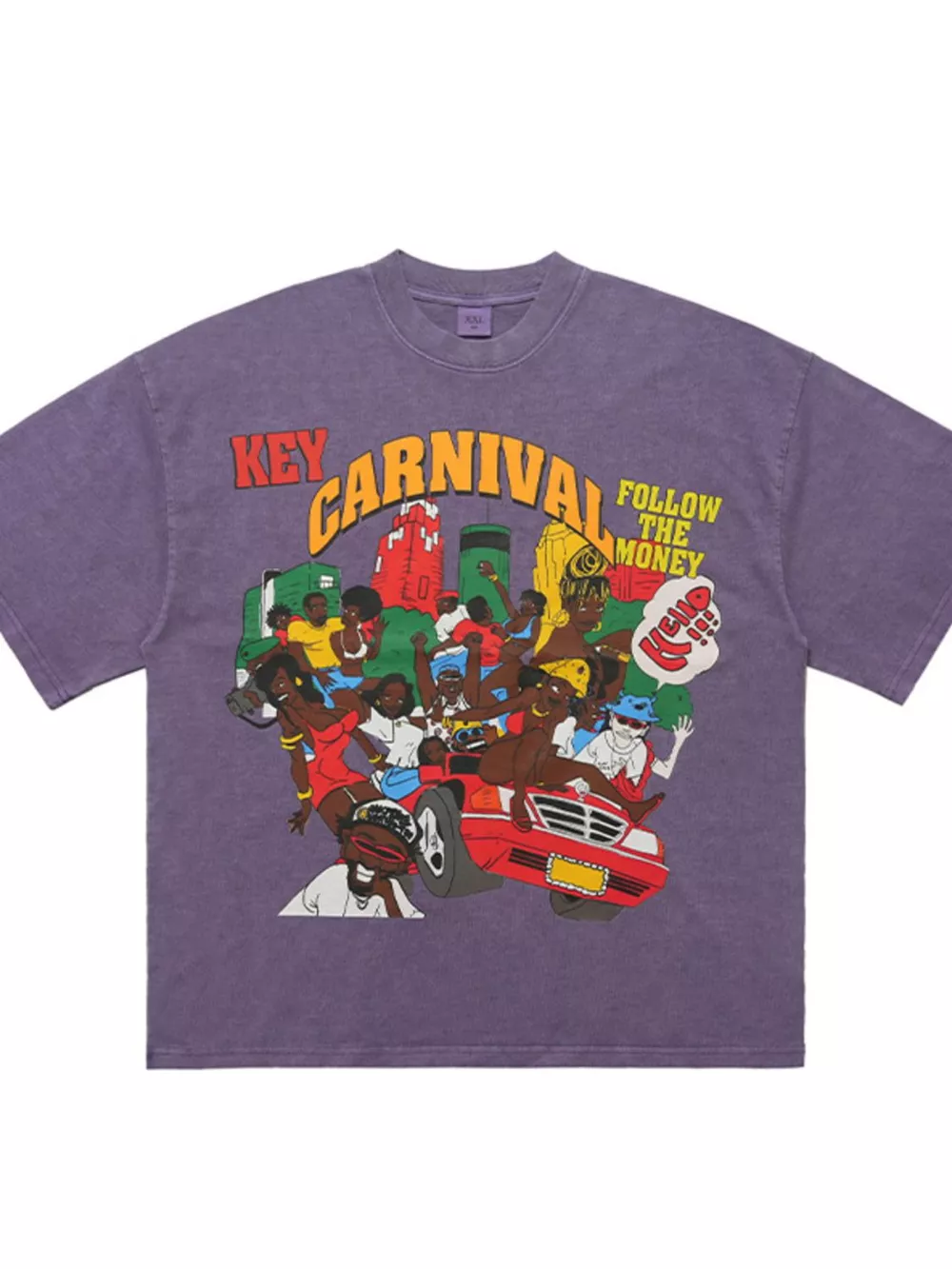 Men's Graphic Round Neck Half Sleeve T-Shirt, image 3
