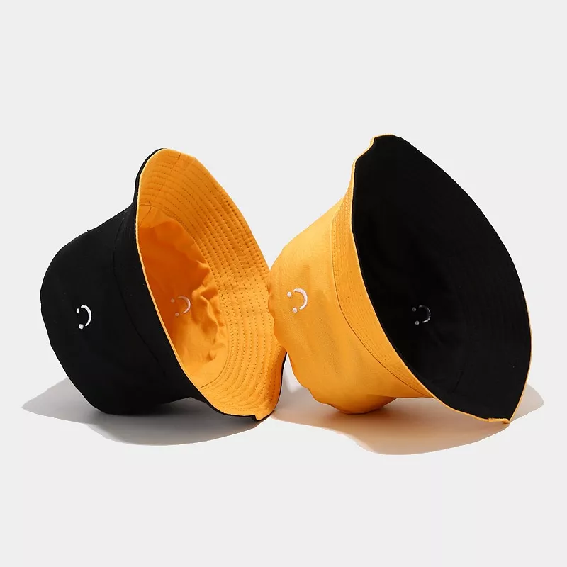Embroidered Smiley Face Bucket Hat, image 6