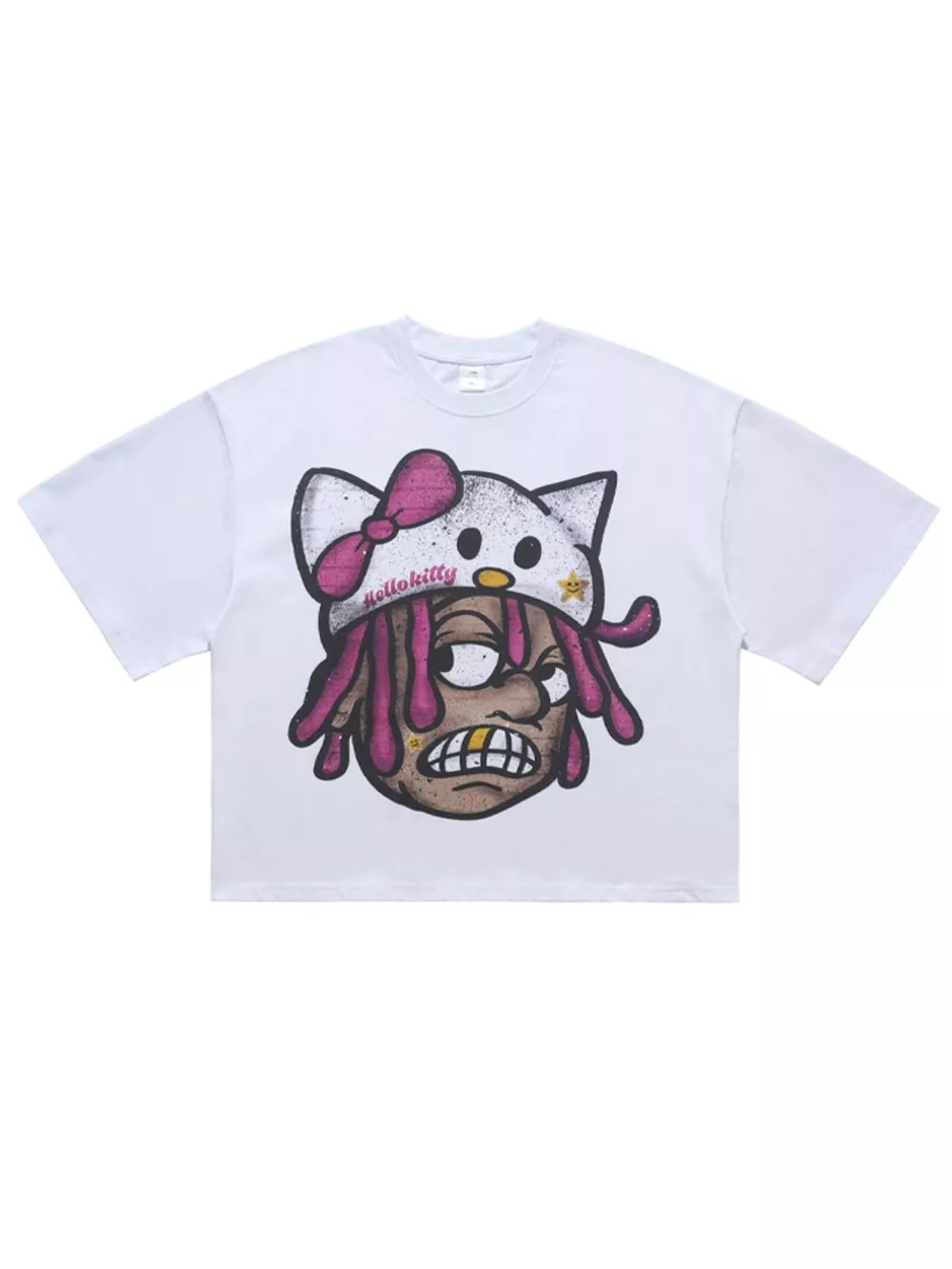 Men's Graphic Round Neck Short Sleeve T-Shirt