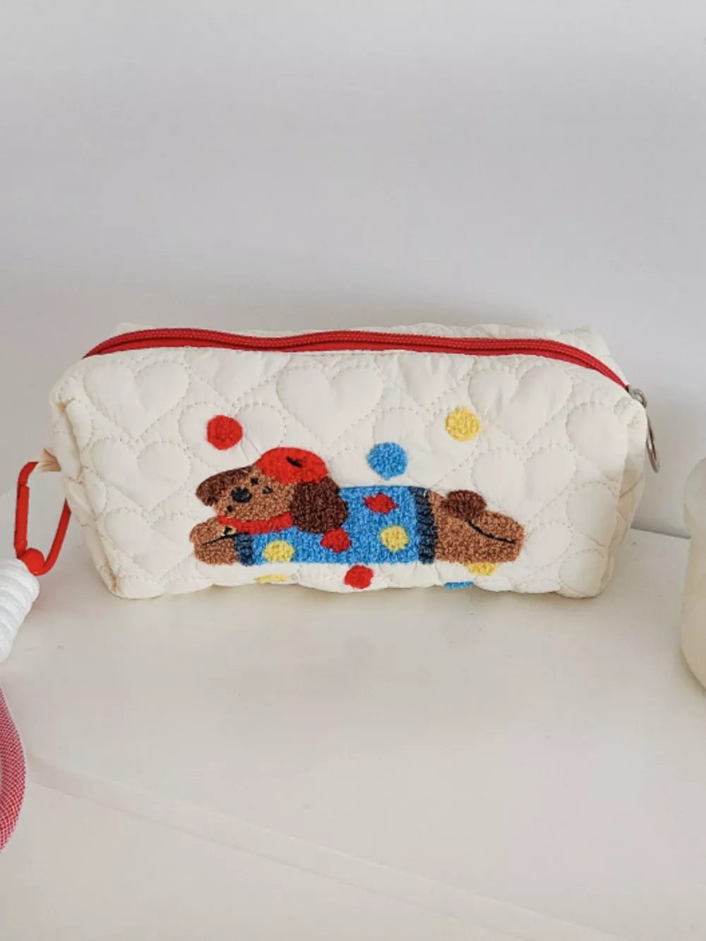 Dog Quilted Wristlet, image 4