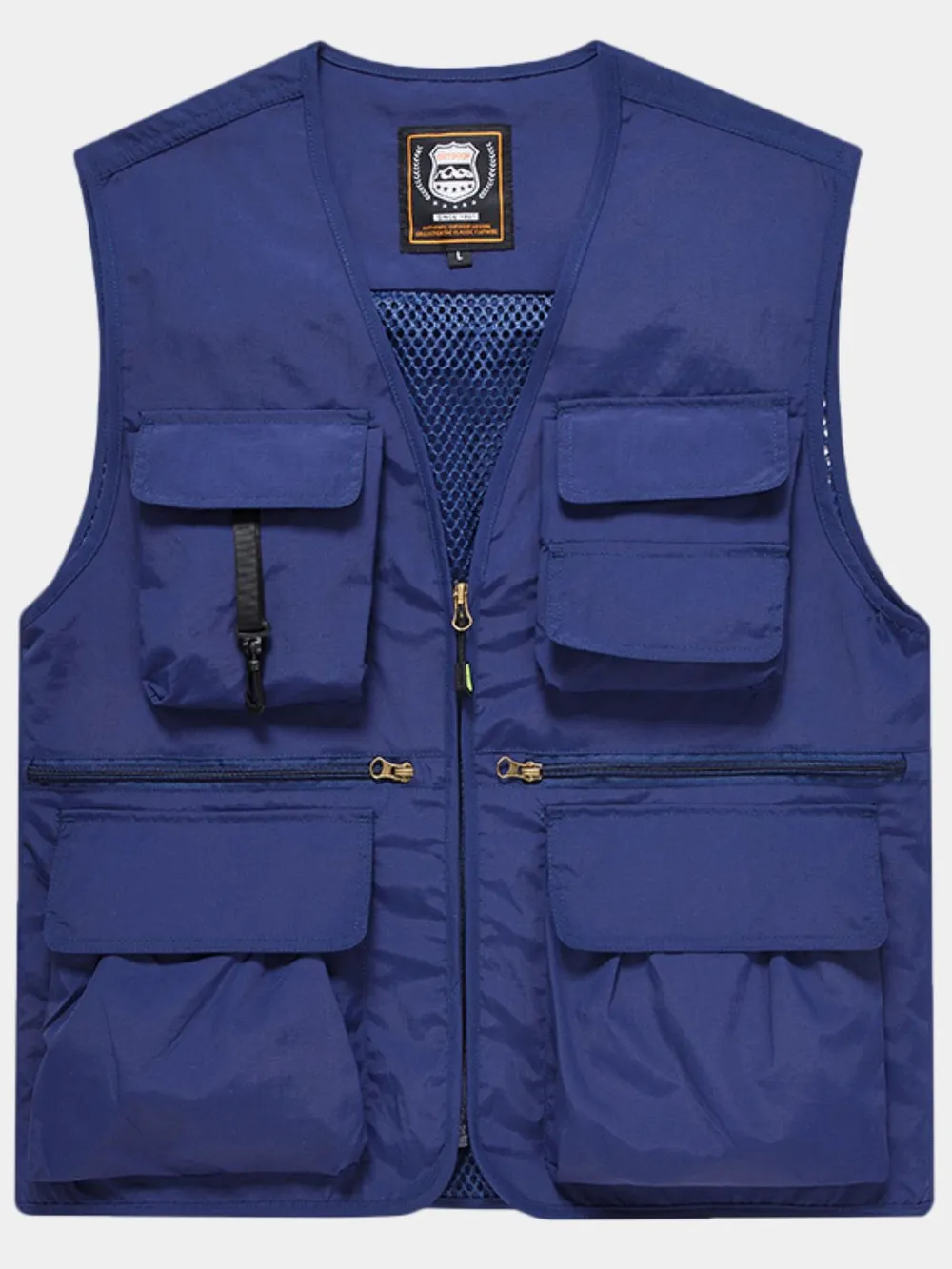 Men's Plus Size Zip Up Vest, image 11