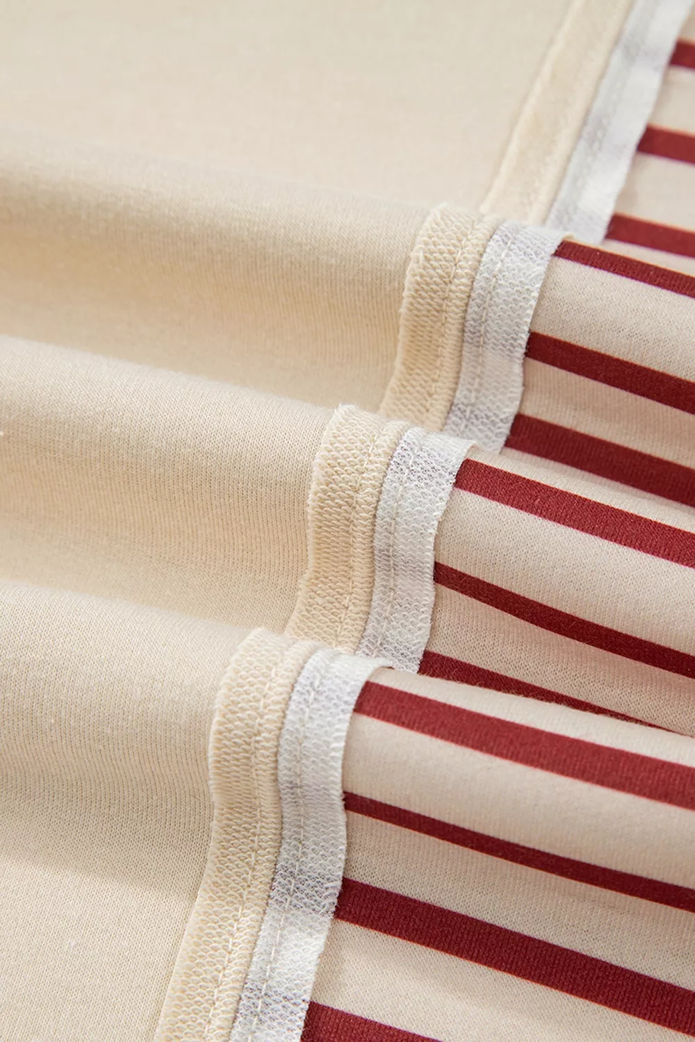 Slit Striped Long Sleeve Sweatshirt, image 11