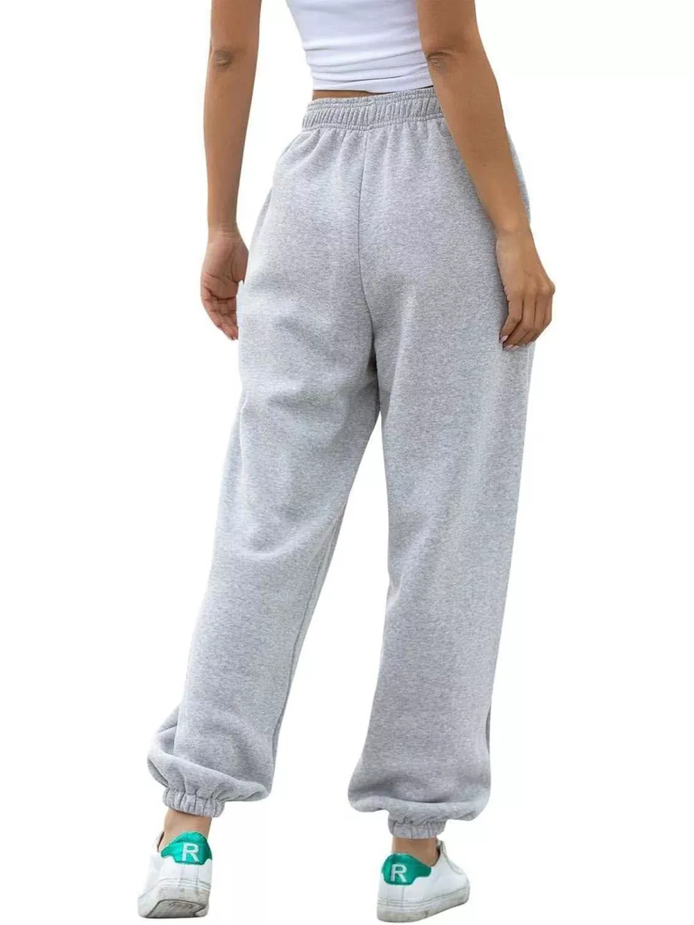 Loose Fit Drawstring Joggers, image 3