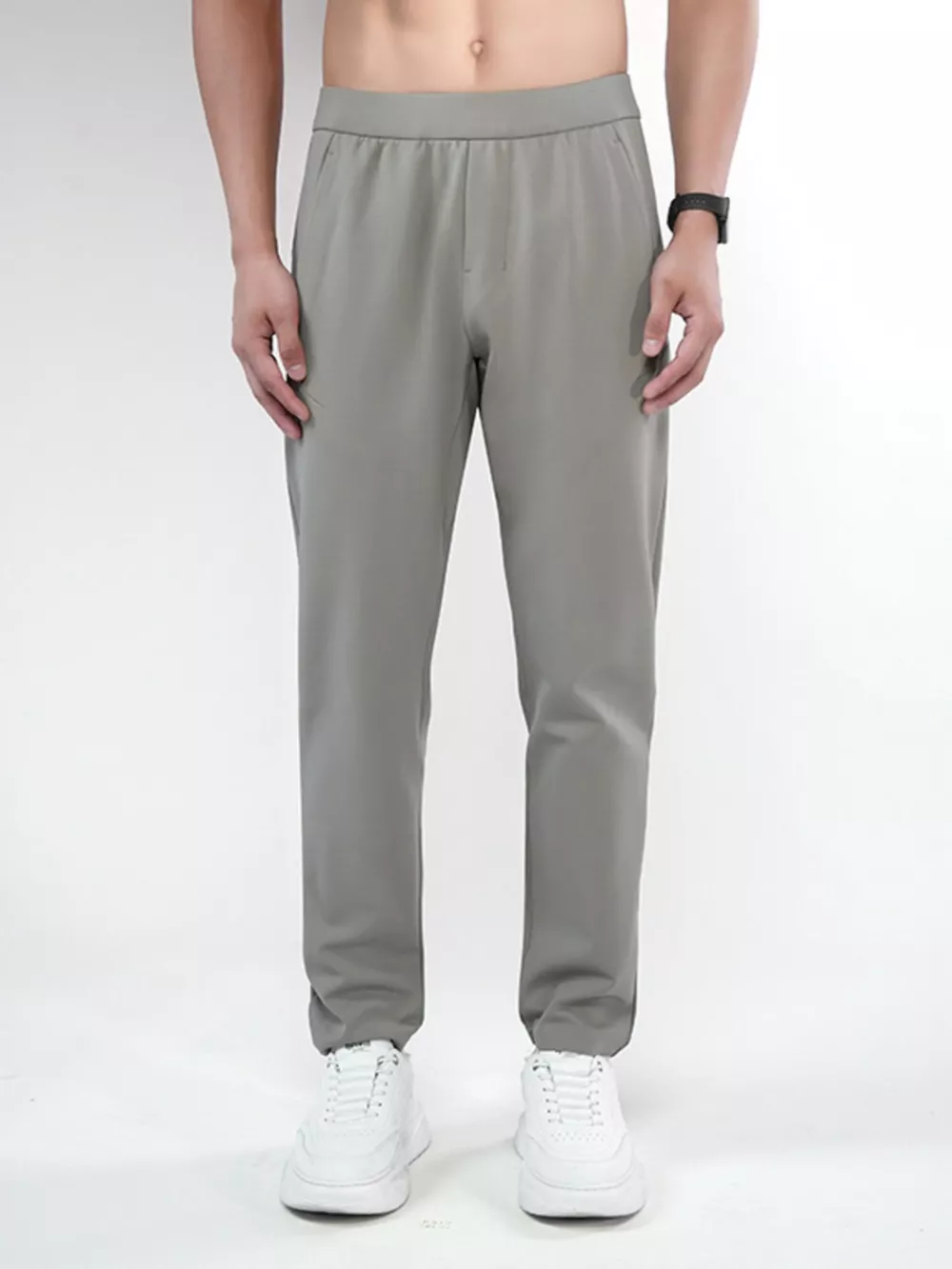 Men's Plus Size Slim-Fit Stretch Pants, image 5