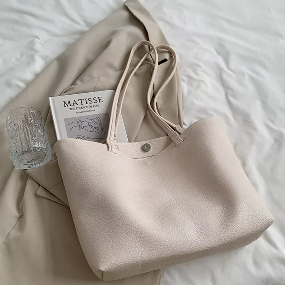 PU Leather Tote Bag, image 3