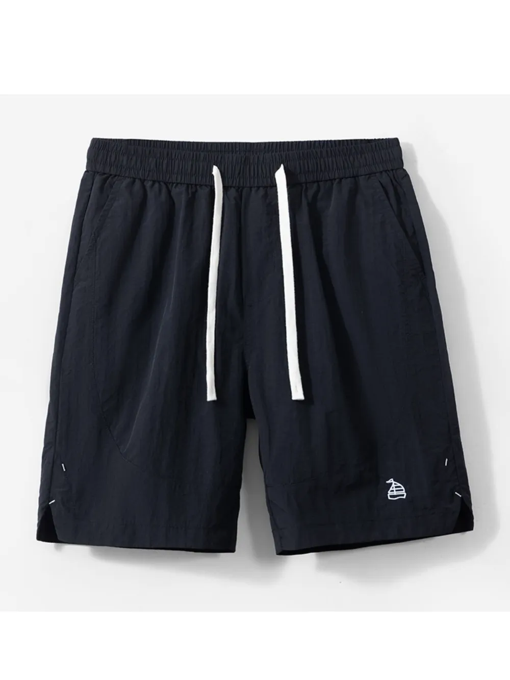 Men's Plus Size Drawstring Pocketed Shorts