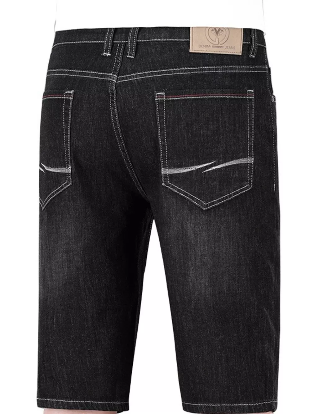 Men's Loose Fit Denim Shorts, image 8