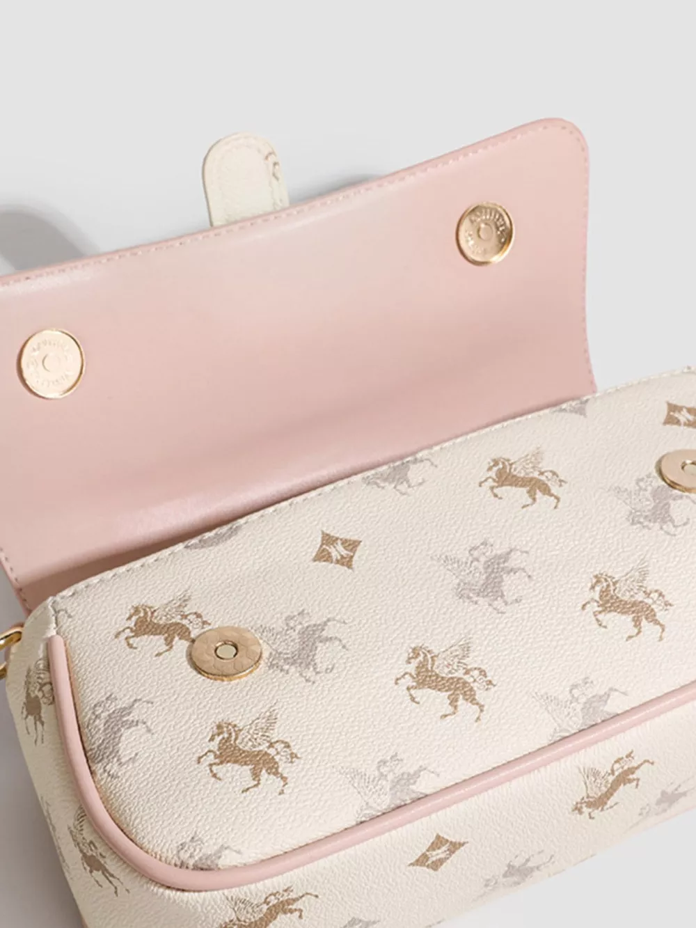Pegasus Print Shoulder Bag, image 8