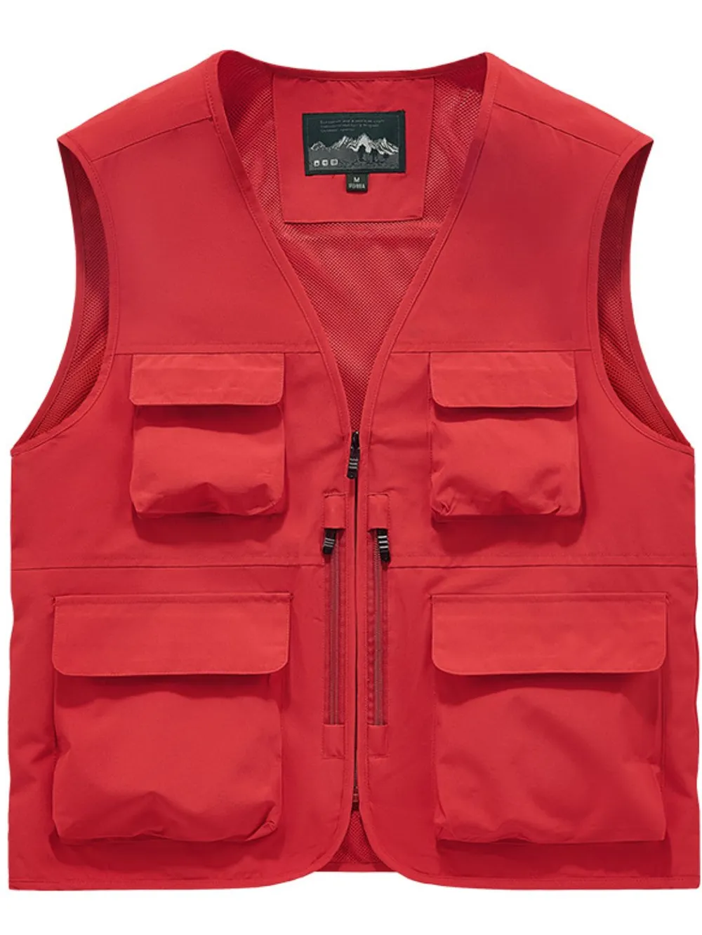 Men's Full Size Zip Up Vest Plus Size, image 5