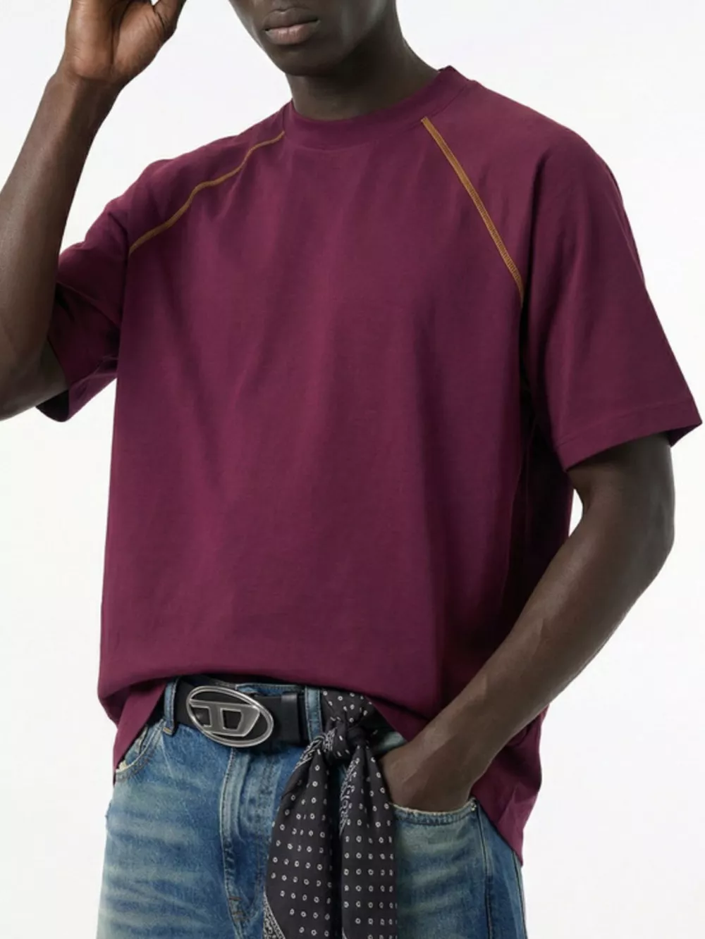 Men's Round Neck Short Sleeve T-Shirt, image 3