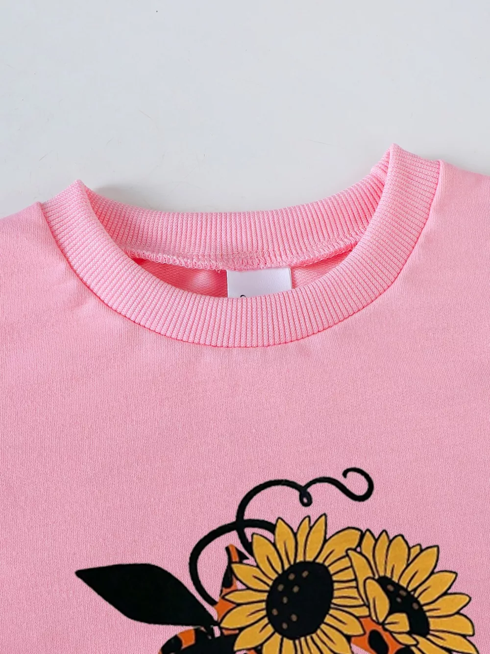 Children's Halloween Graphic Sweatshirt and Flare Pants Set, image 7