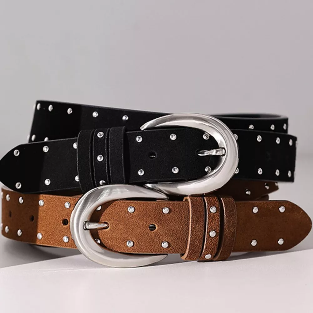 Adjustable Fit Studded Belt, image 2