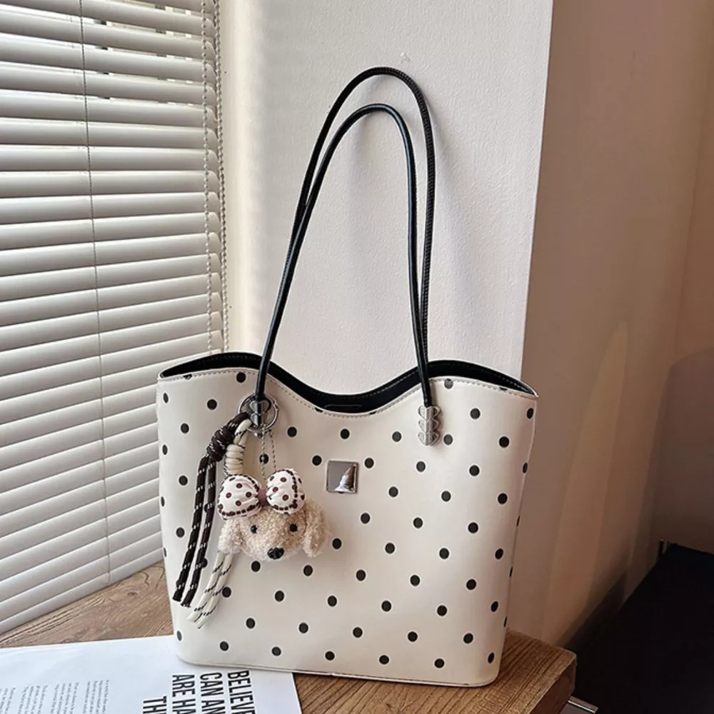 Polka Dot Shoulder Bag, image 4