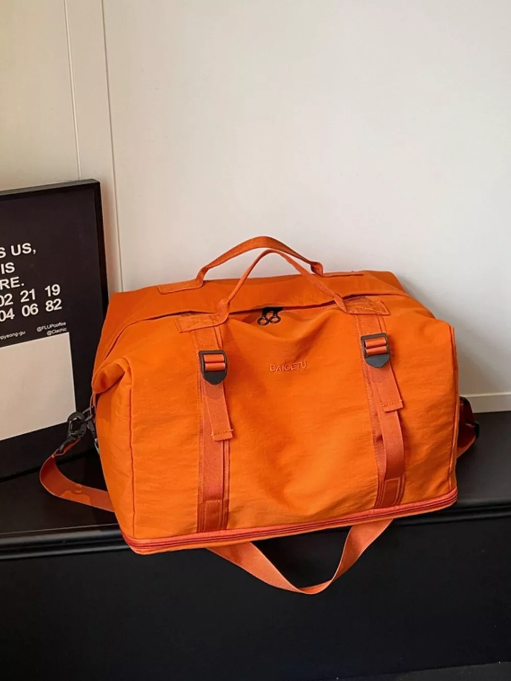 Lightweight Nylon Travel Bag, image 3