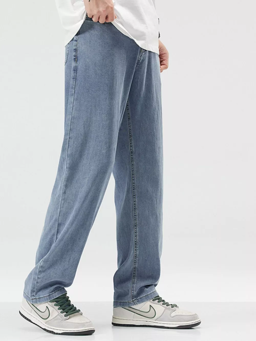 Men's Wide Leg Jeans, image 3