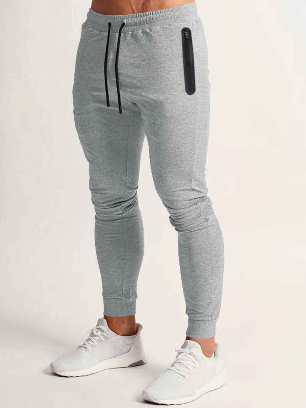 Men's Full Size Drawstring Pants with Pockets Plus Size, image 3