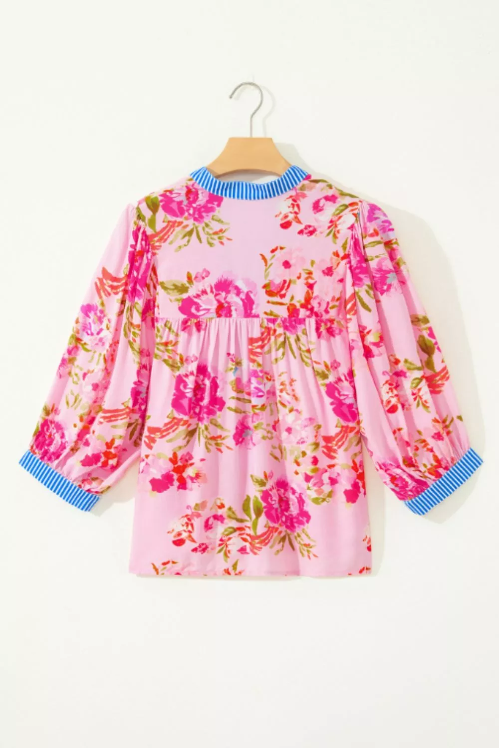 Floral Print Relaxed Fit Blouse, image 4