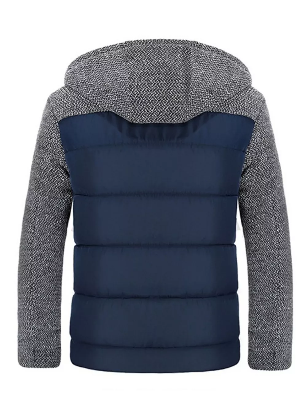 Men's Padded Hooded Winter Coat, image 5