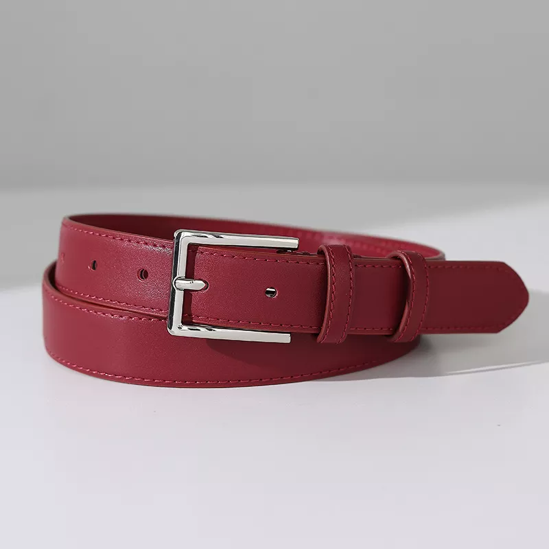 Silver Square Buckle Belt, image 4