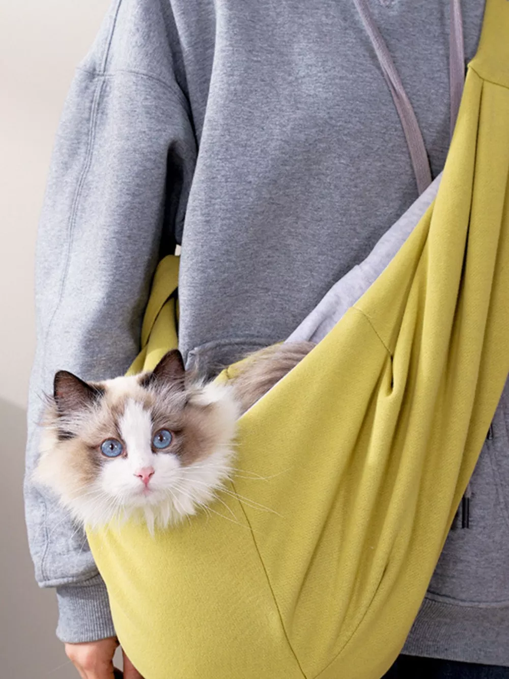Comfortable Pet Carrier Sling Bag, image 12