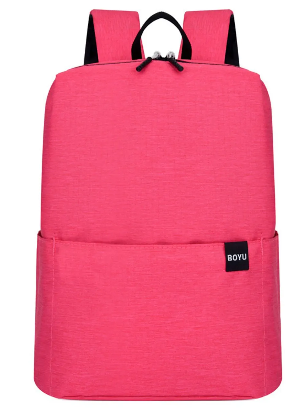 Solid Color Nylon Backpack Bag, image 10