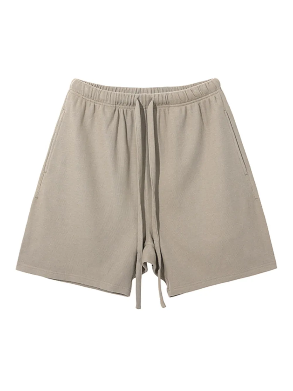 Men's Drawstring Waffle Shorts with Pockets, image 13