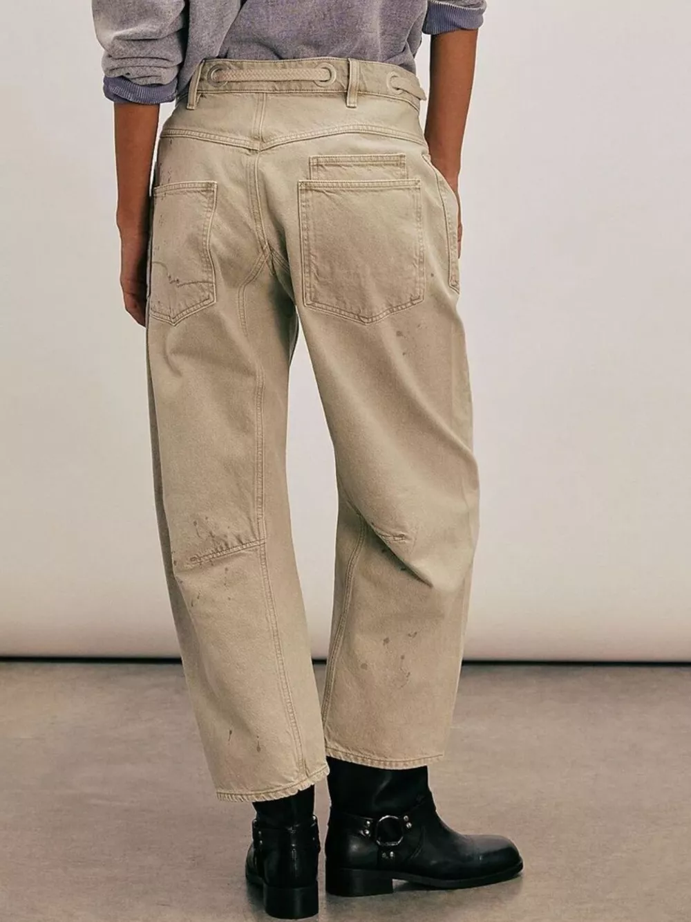 Washed Relaxed Fit Jeans, image 8