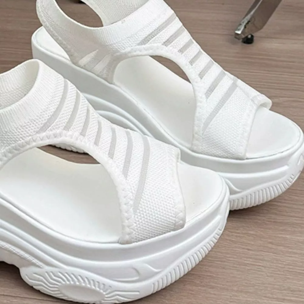 Open Toe Platform Sandals, image 6