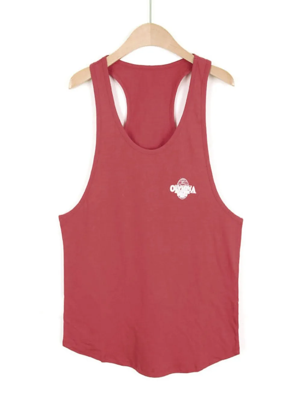 Men's Plus Size Letter Graphic Wide Strap Tank, image 5