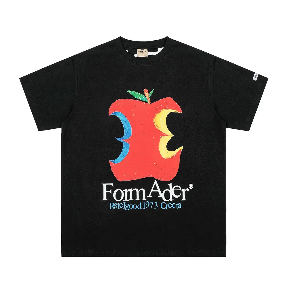 Men's Apple Bite Graphic Round Neck T-Shirt, image 2
