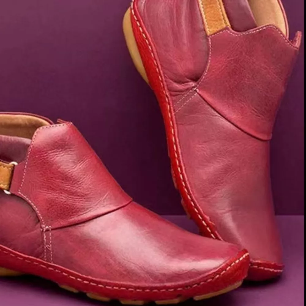 PU Leather Ankle Boots, image 3
