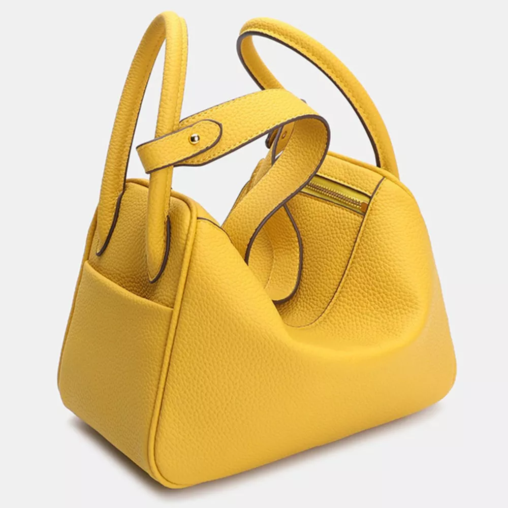 Textured PU Leather Handbag, image 4