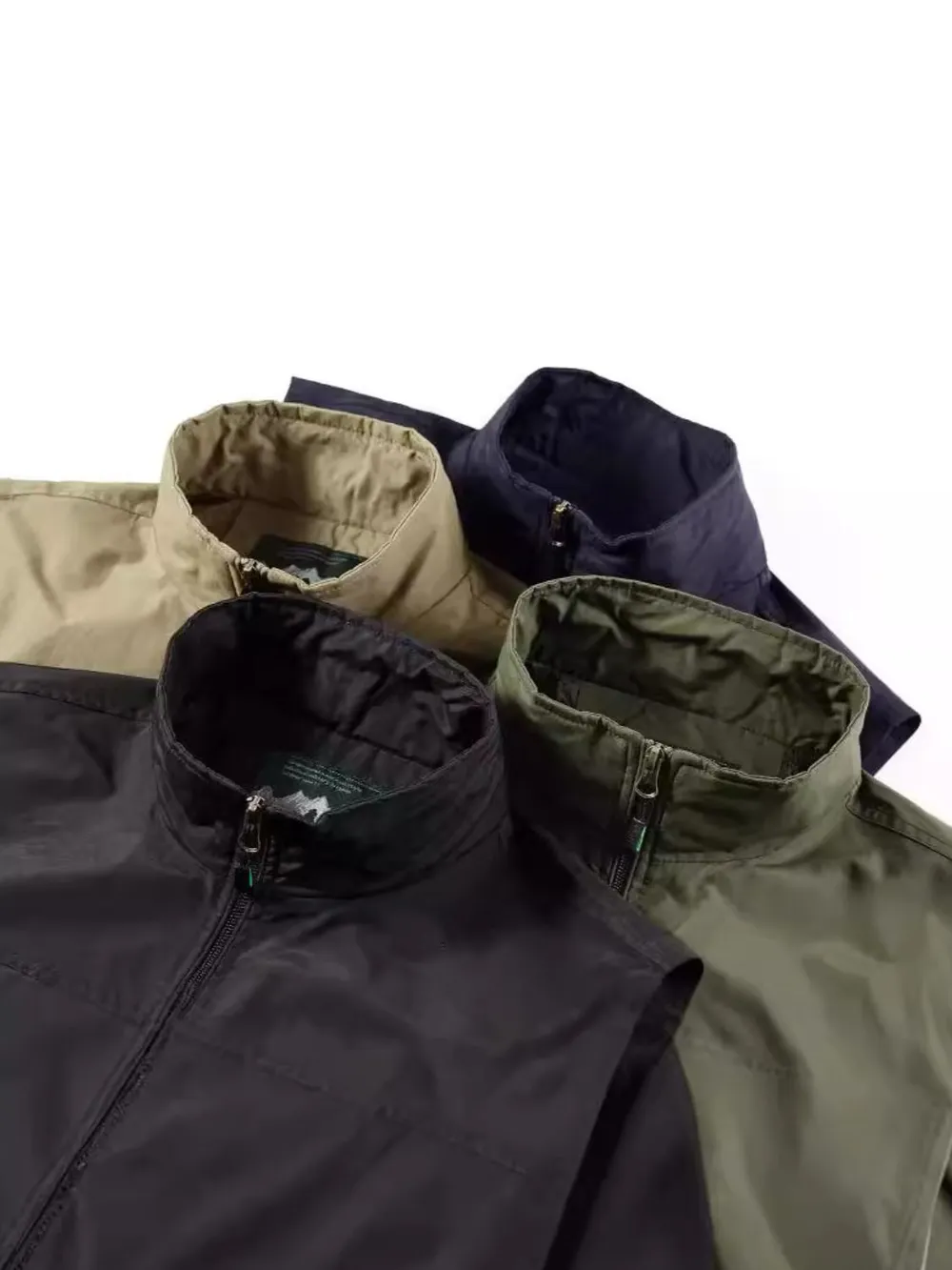 Men's Plus Size Zip Up Vest, image 6