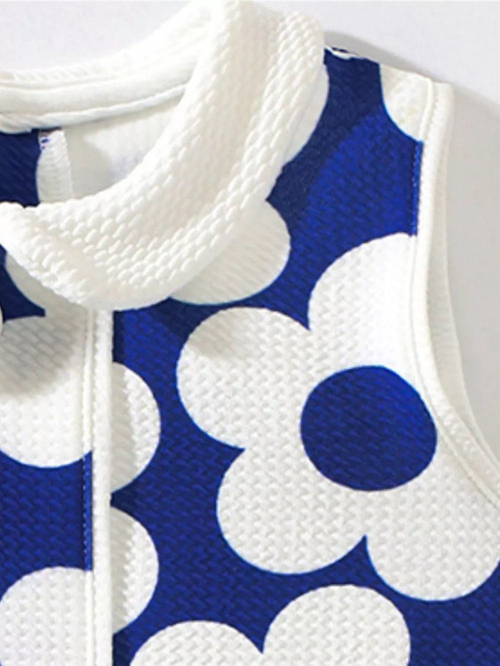 Children's Floral Print Sleeveless Dress, image 3