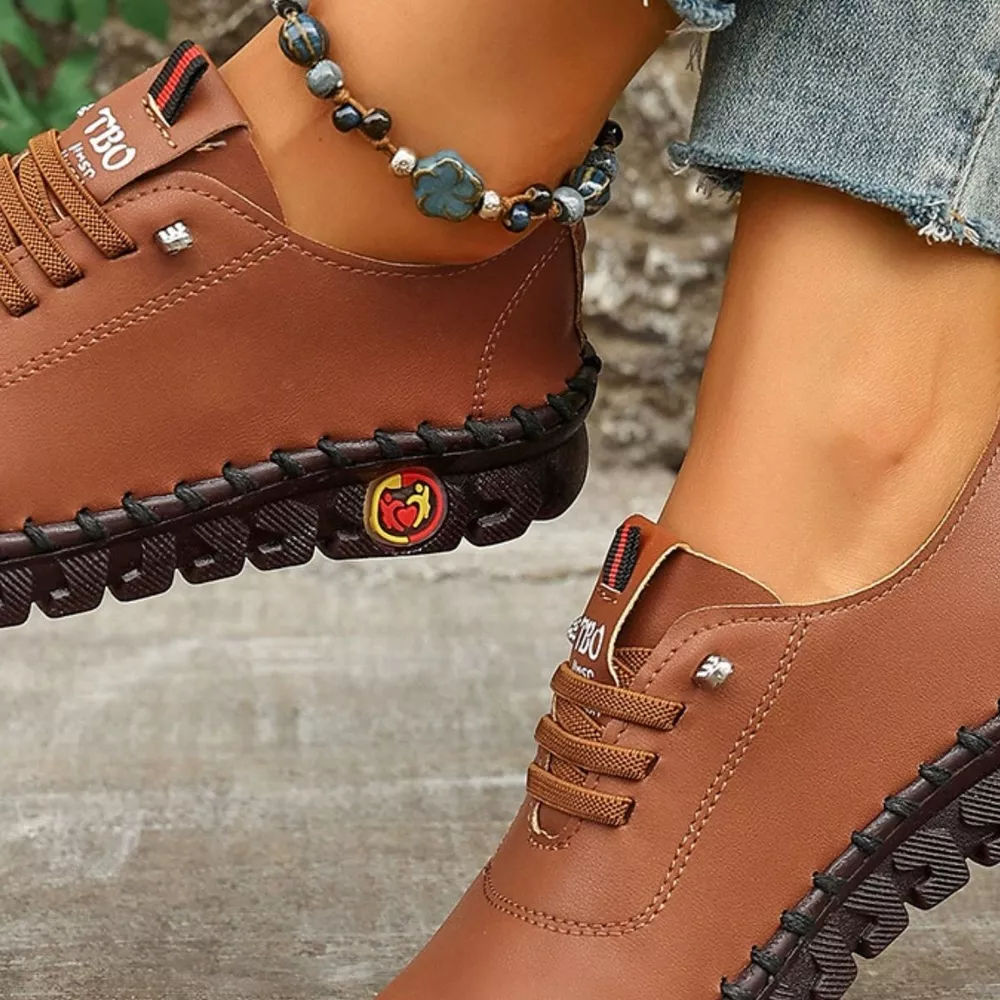 Round Toe Lace Up Sneakers, image 21