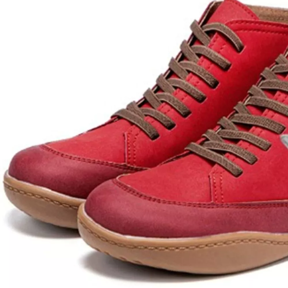 Cat Print Striped Ankle Sneakers, image 17