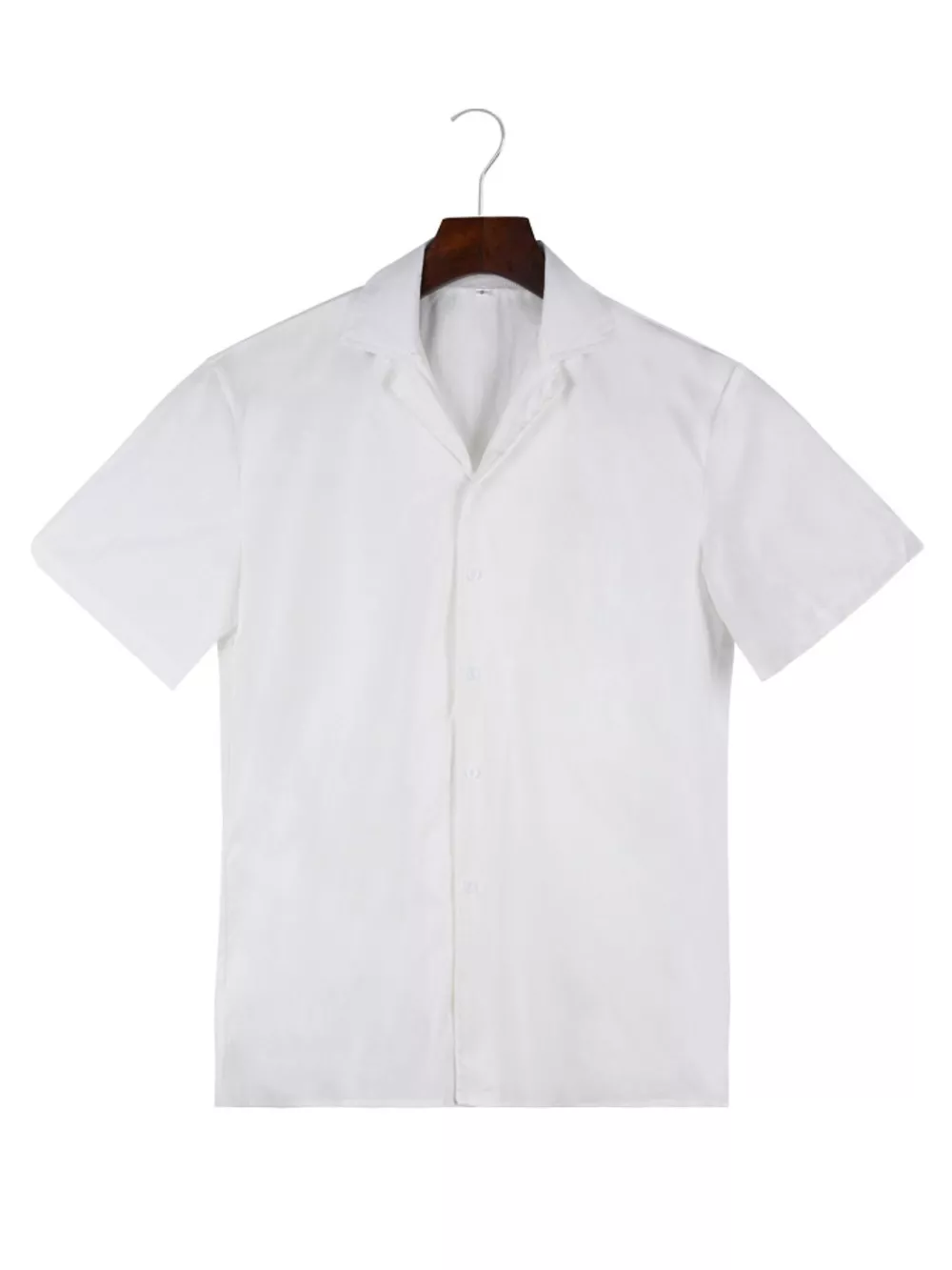 Men's Full Size Casual Short-Sleeve Shirt Plus SIze, image 2