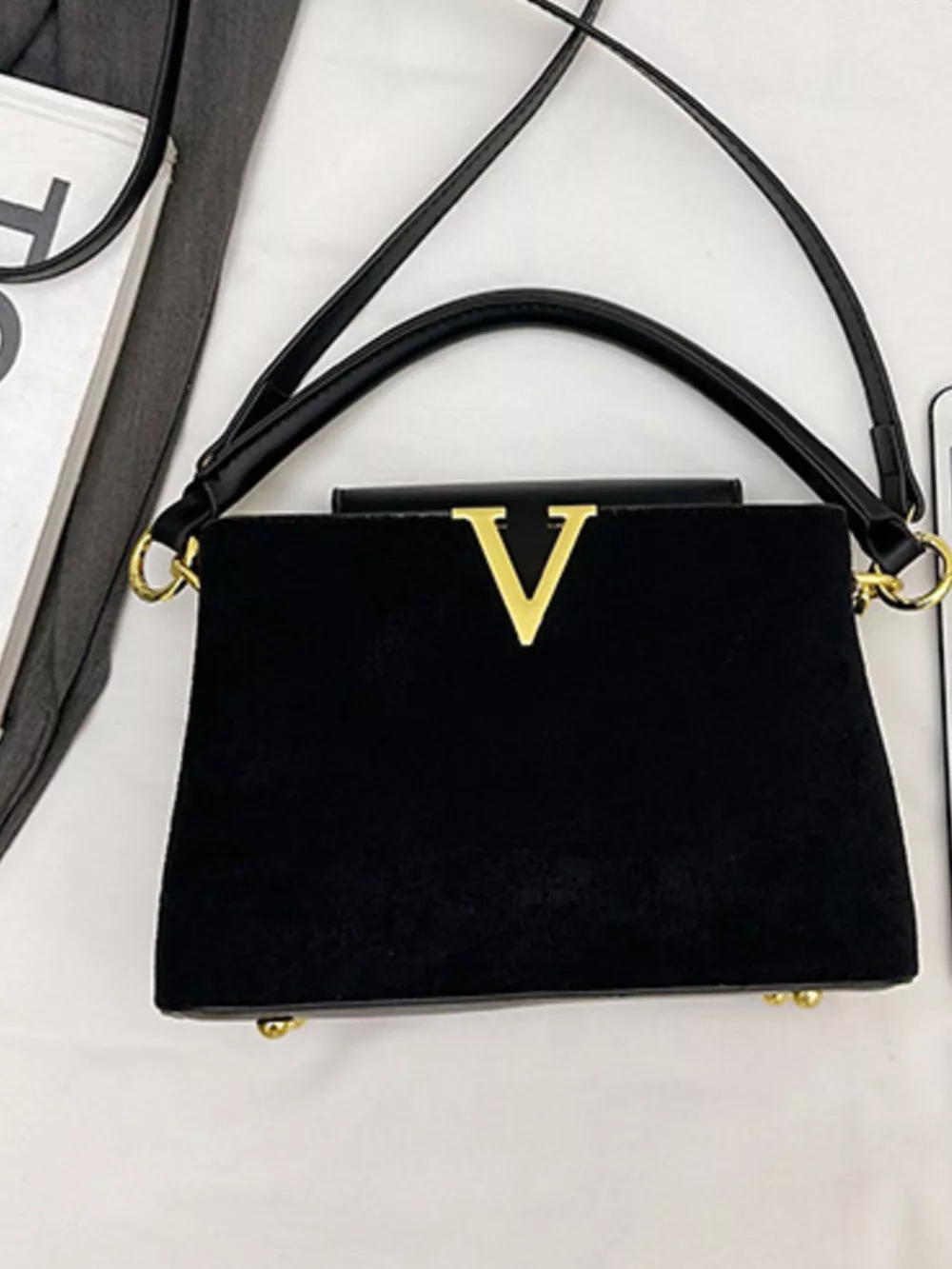 Top Handle Crossbody Bag, image 6