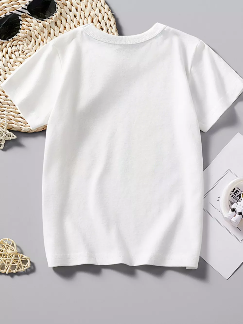Children's Catch Some Waves Graphic Short Sleeve T-Shirt, image 3