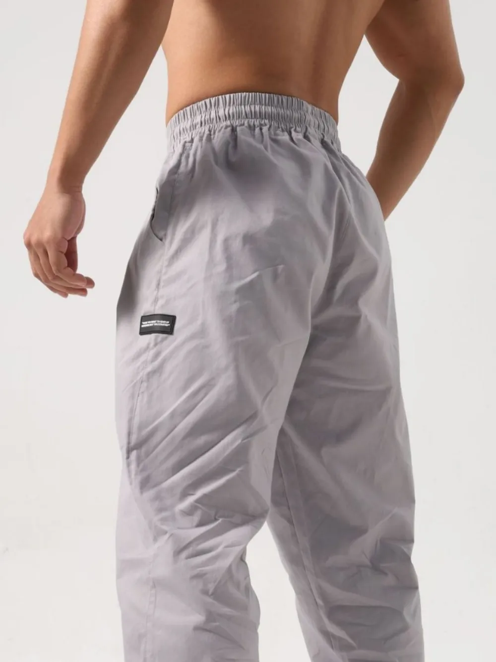 Men's Plus Size Drawstring Pocketed Active Pants, image 3