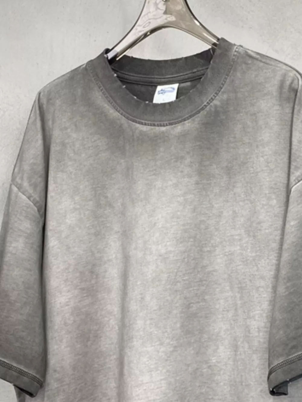 Men's Vintage Washed Oversized T-Shirt, image 4