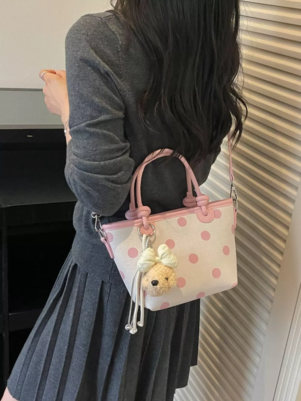 Polka Dot Crossbody Bag, image 5