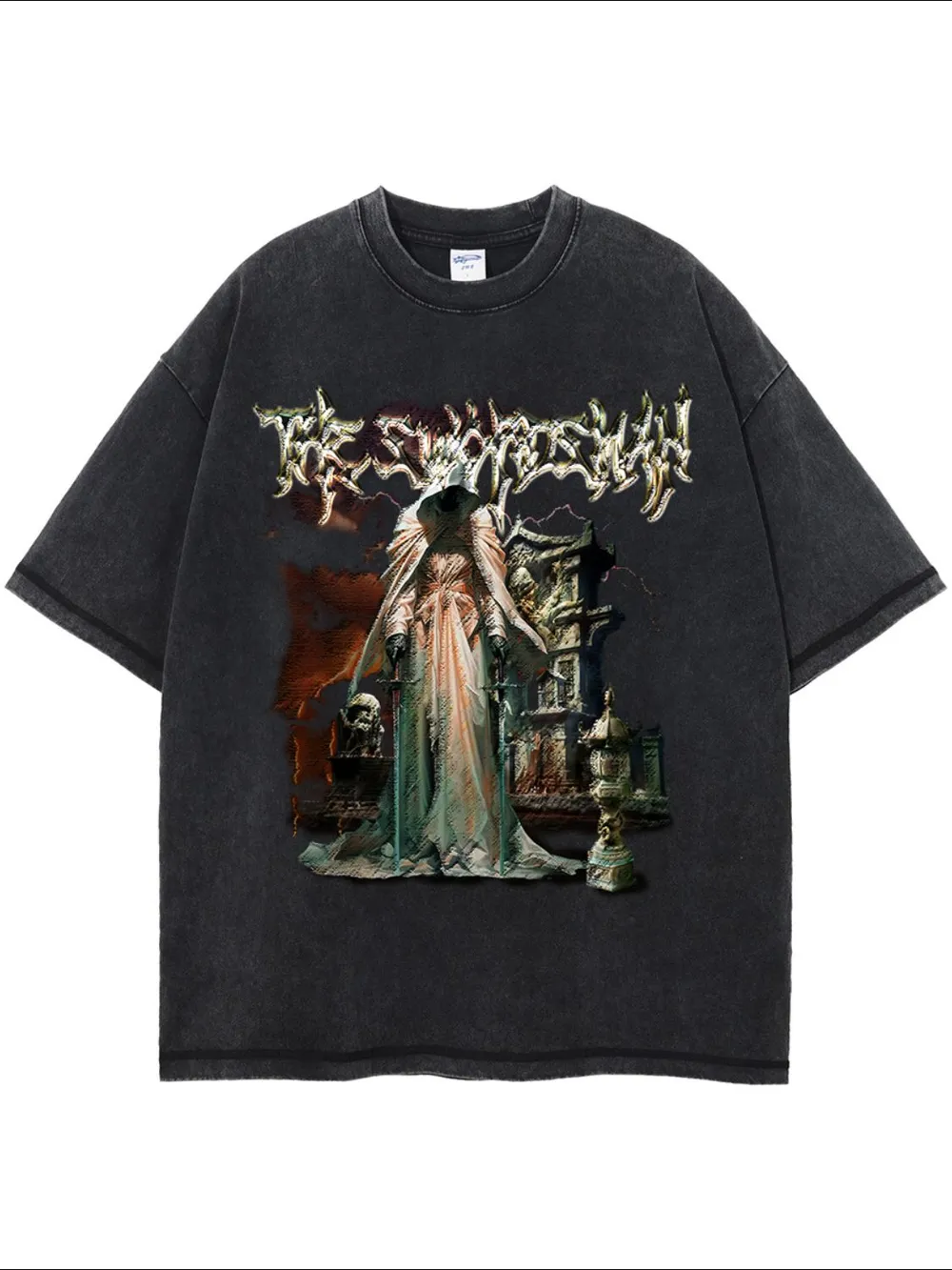 Men's Graphic Round Neck Half Sleeve T-Shirt, image 6